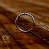 0.7ct Brilliant Diamond Half Eternity 14k Gold Band - 01MY01